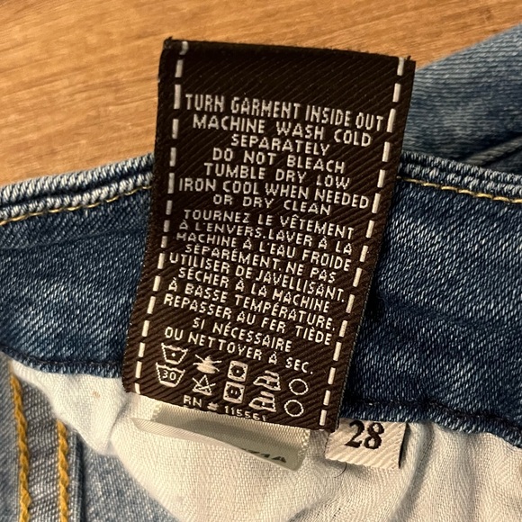 7 For All Mankind The Skinny Medium Wash Jean - Picture 5 of 10